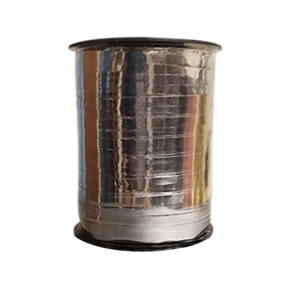 BALLOON RIBBON SILVER (1 Roll) 500Mtrs