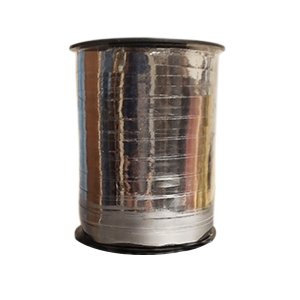 BALLOON RIBBON SILVER (1 Roll) 500Mtrs