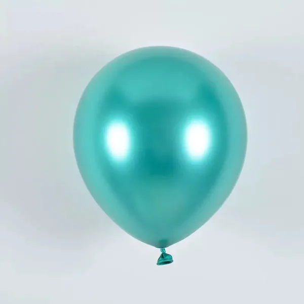 9" Metallic Balloons (50 Pcs) L. Green