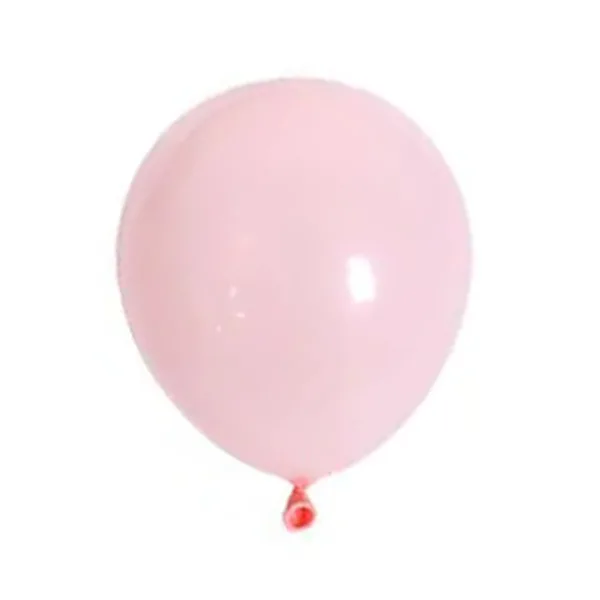 9" Macaron/Pastel Balloons (50 Pcs) Pink
