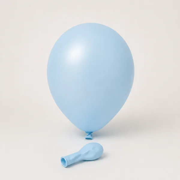 8" 1.5g  Latex Pastel Balloons (50 Pcs) Blue