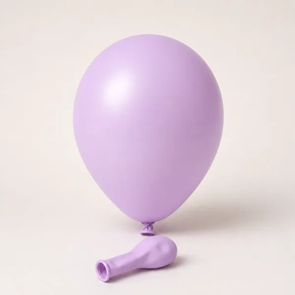 8" 1.5g  Latex Pastel Balloons (50 Pcs) Purple