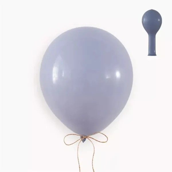 10" Retro Balloons (50 Pcs) Blue