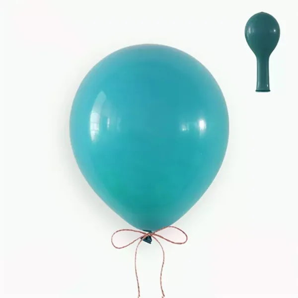 10" Retro Balloons (50 Pcs) L. Blue