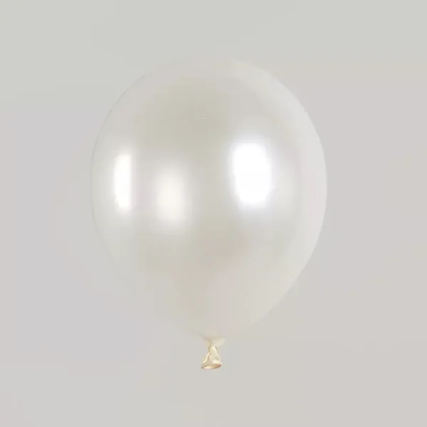 9" Standard Balloons (50 Pcs) White