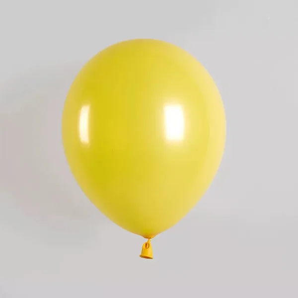 9" Standard Balloons (50 Pcs) Yellow