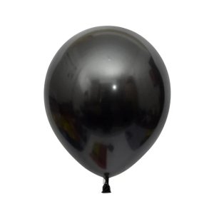 9" Standard Balloons (50 Pcs) Black