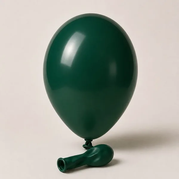 8" 1.5g  Latex Standard Balloons (50 Pcs) Dark Green