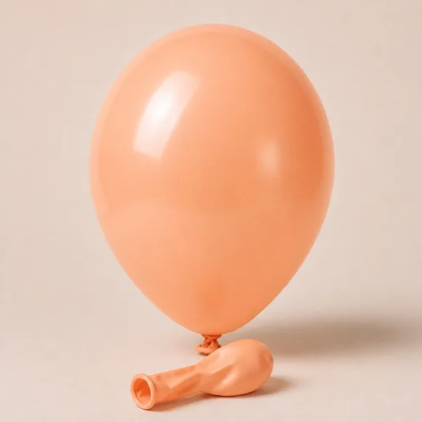 8" 1.5g  Latex Standard Balloons (50 Pcs) Peach