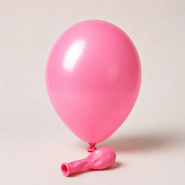 8" 1.5g  Latex Standard Balloons (50 Pcs) Pink