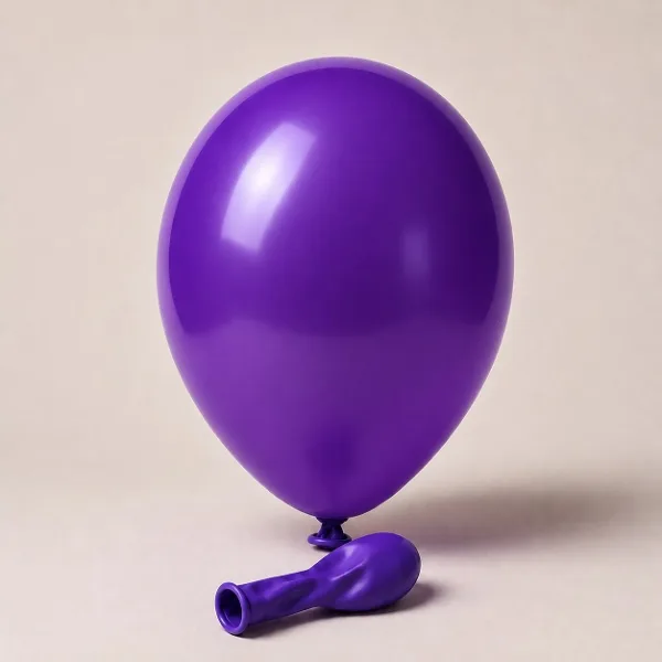 8" 1.5g  Latex Standard Balloons (50 Pcs) Purple