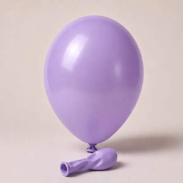 8" 1.5g  Latex Standard Balloons (50 Pcs) Lavender