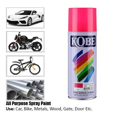 ROSE 299 KOBE ACRYLIC LACQUER SPRAY 400CC
