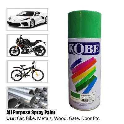 APPLE GREEN 917 KOBE ACRYLIC LACQUER SPRAY 400CC