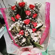 FUCHSIA ABACA ROLL (1 Roll) 19"x 10Yards