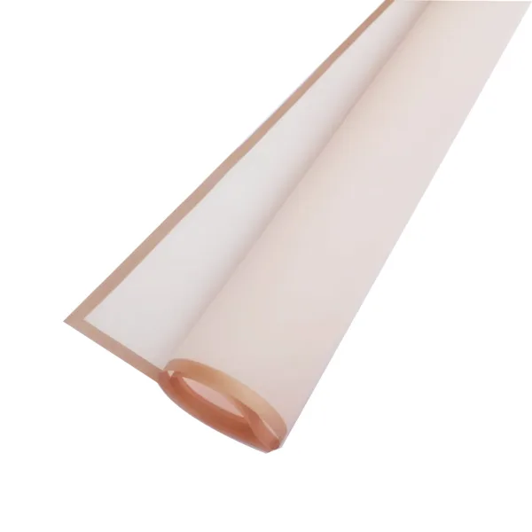Light Pink Frosted Sheets Double Side Gold Edge (20 Sheets) 58cm x 58cm