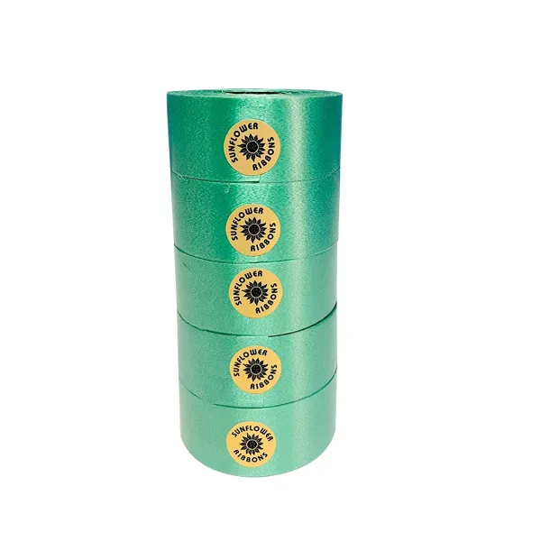 GREEN CURLING RIBBON  (5 Pcs) 10 Yards