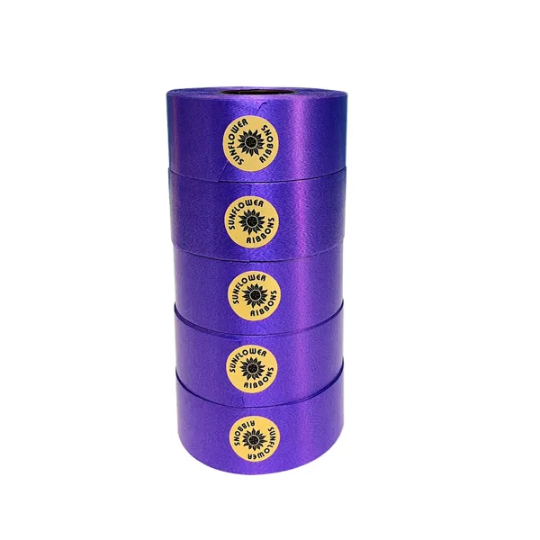 PURPLE CURLING RIBBON  (5 Pcs) 10 Yards