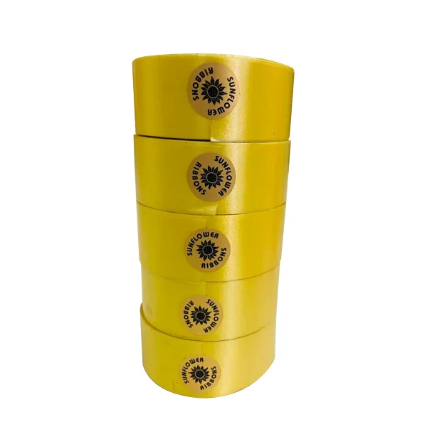 YELLOW CURLING RIBBON (5 Pcs) 10 Yards