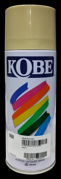 60 IVORY KOBE ACRYLIC LACQUER SPRAY 400CC