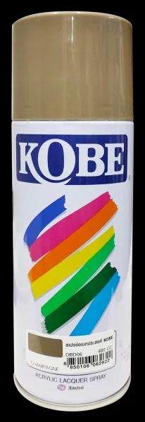 OBD06 CHAMPAGNE KOBE ACRYLIC LACQUER SPRAY 400CC