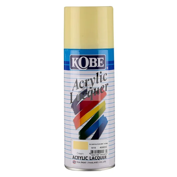 CREAM 919 KOBE ACRYLIC LACQUER SPRAY 400CC