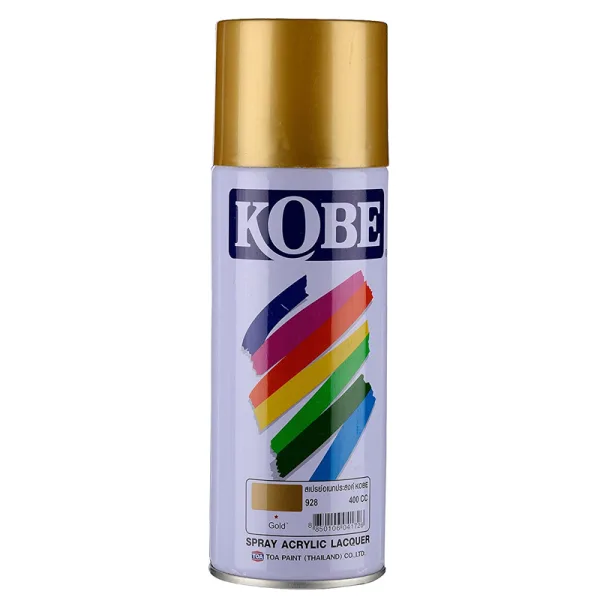 GOLD 928 KOBE ACRYLIC LACQUER SPRAY 400CC