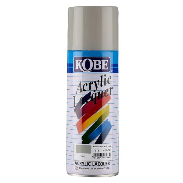 GREY 915 KOBE ACRYLIC LACQUER SPRAY 400CC