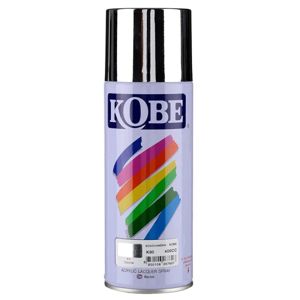 PREMIUM CHROME K80 KOBE ACRYLIC LACQUER SPRAY 400CC