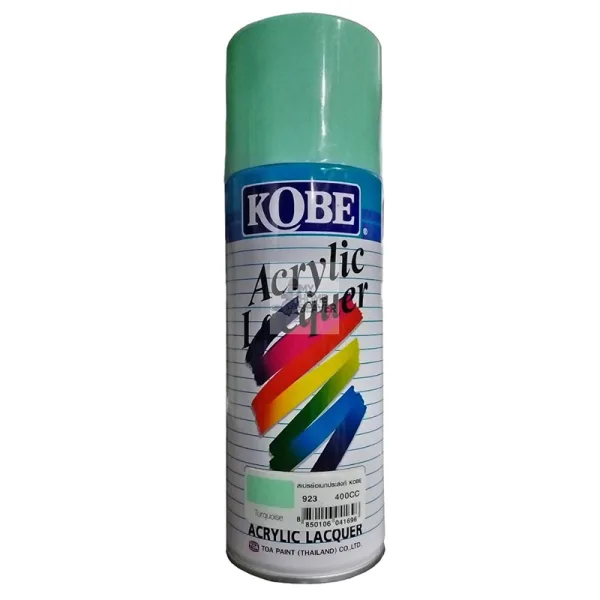 TURQUOISE 923 KOBE ACRYLIC LACQUER SPRAY 400CC