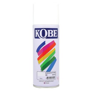 WHITE 900 KOBE ACRYLIC LACQUER SPRAY 400CC