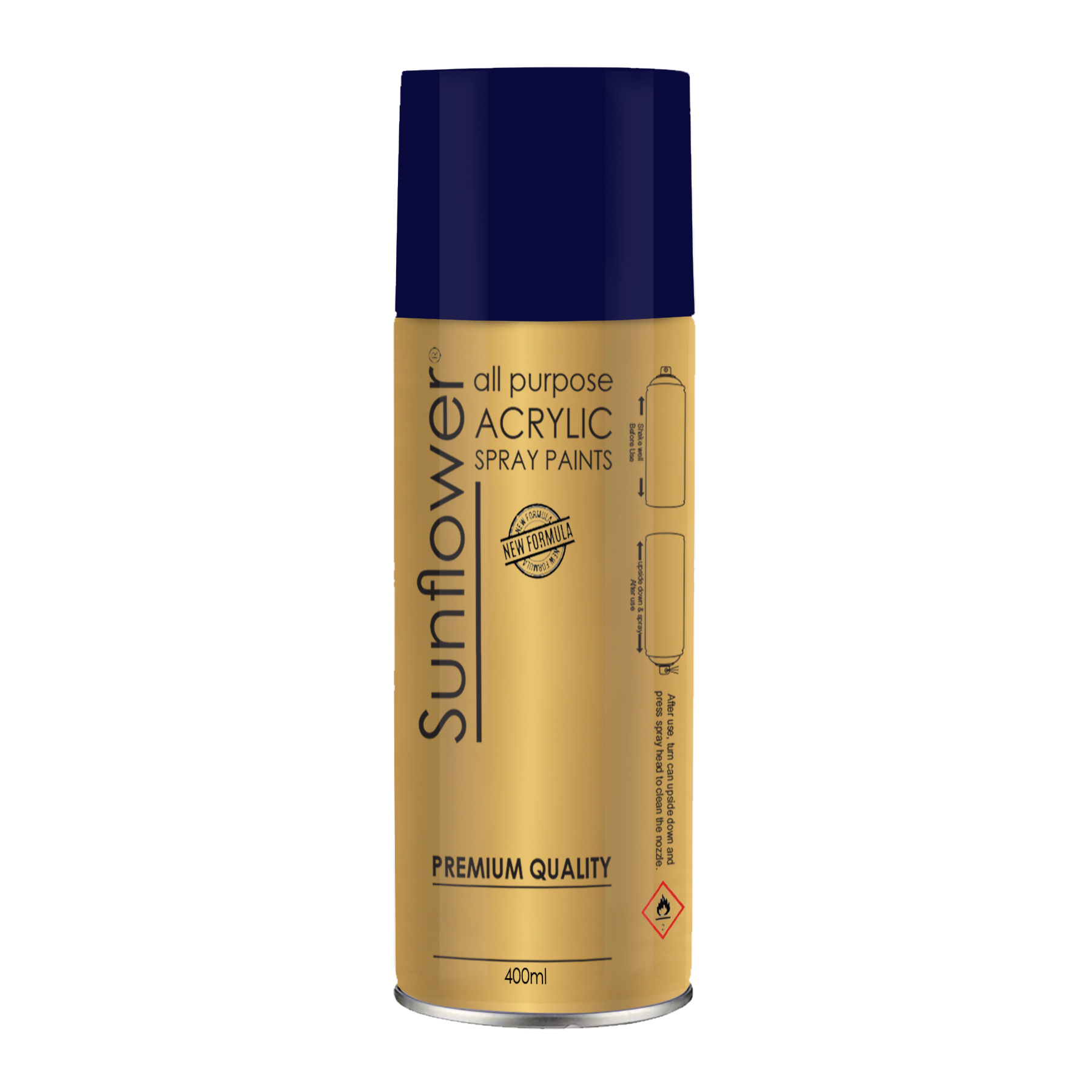 SUNFLOWER ACRYLIC DARK BLUE 28 SUNFLOWER ACRYLIC DARK BLUE 28