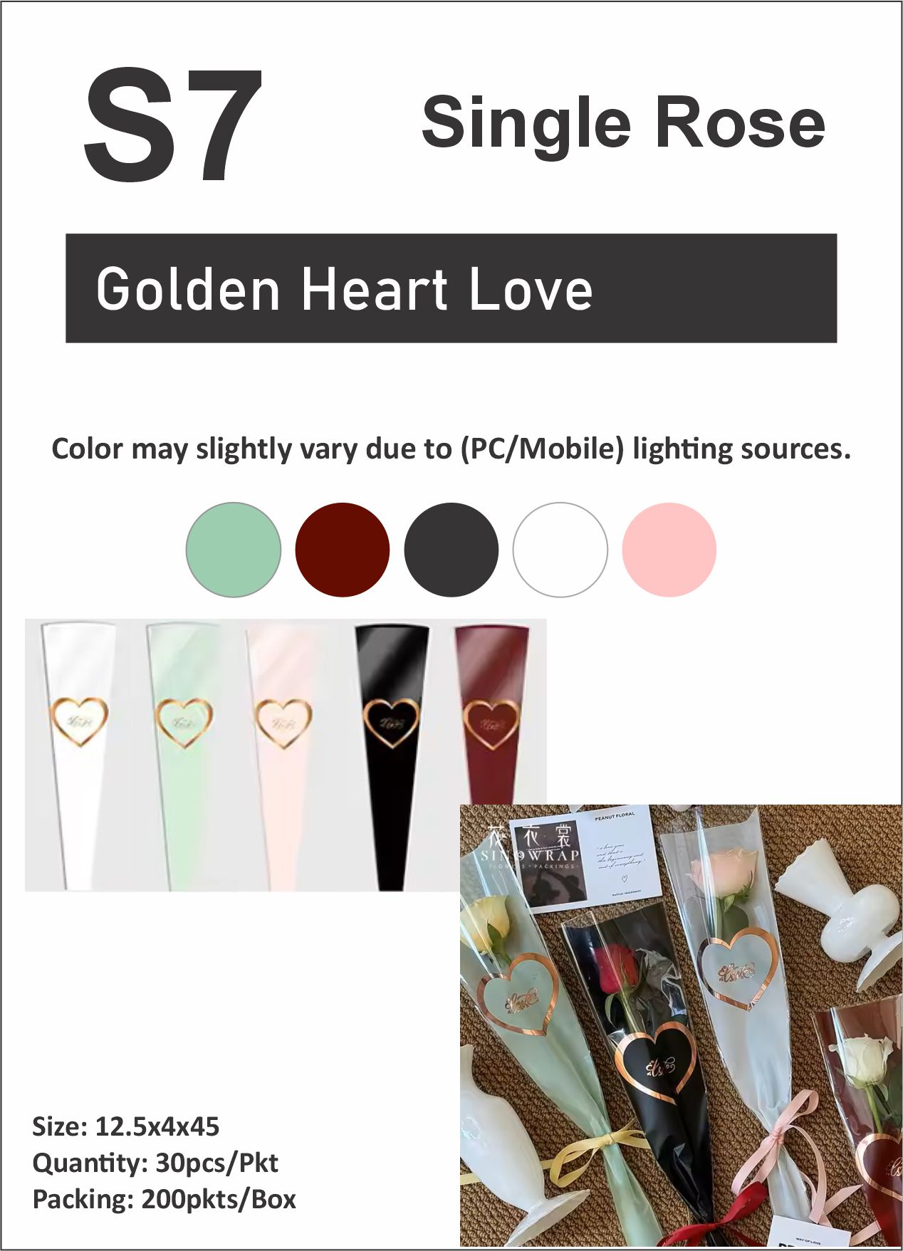 S7 Golden Heart Love