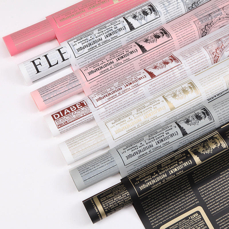 D15A Translucent News Paper Print