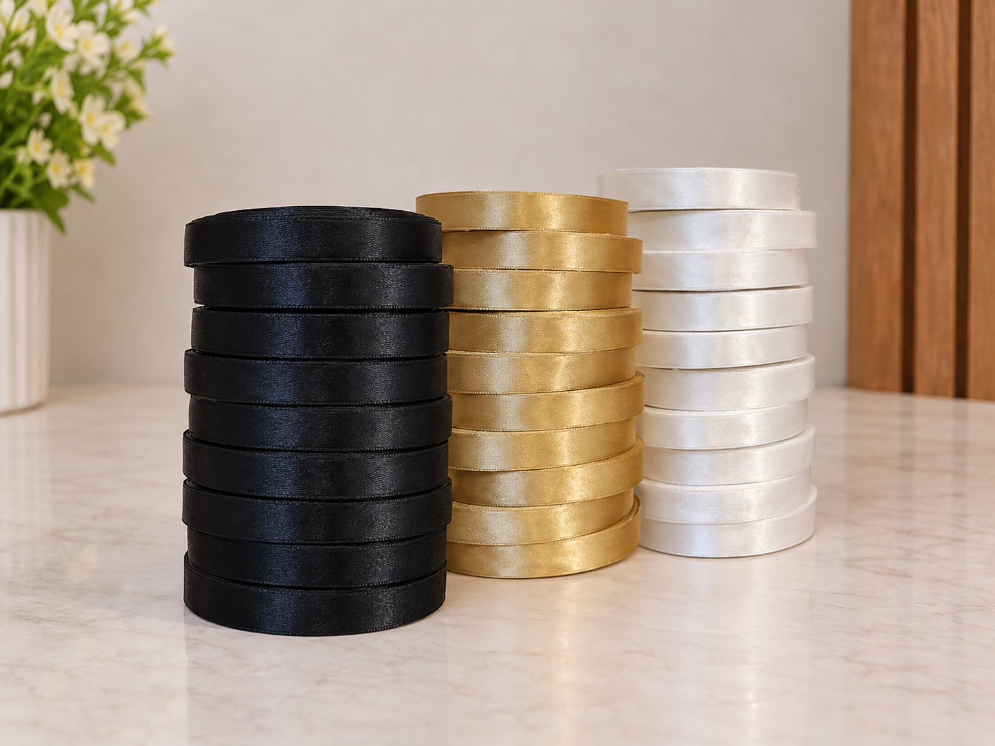 12MM SATIN RIBBON
