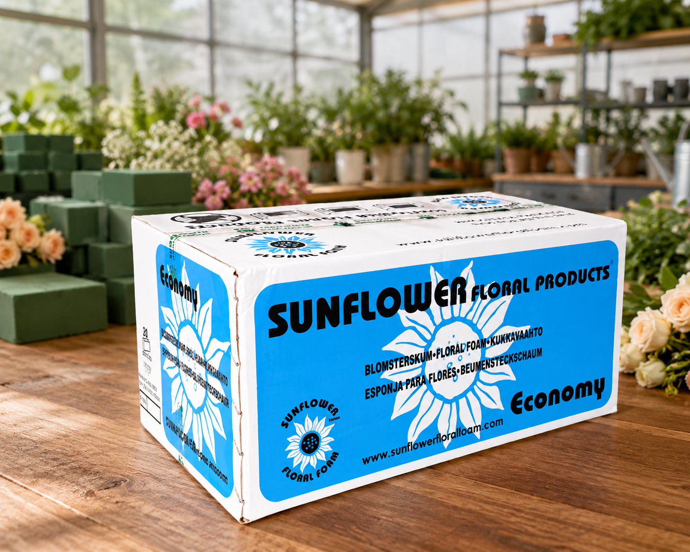 Economy Sunflower Floral Foam