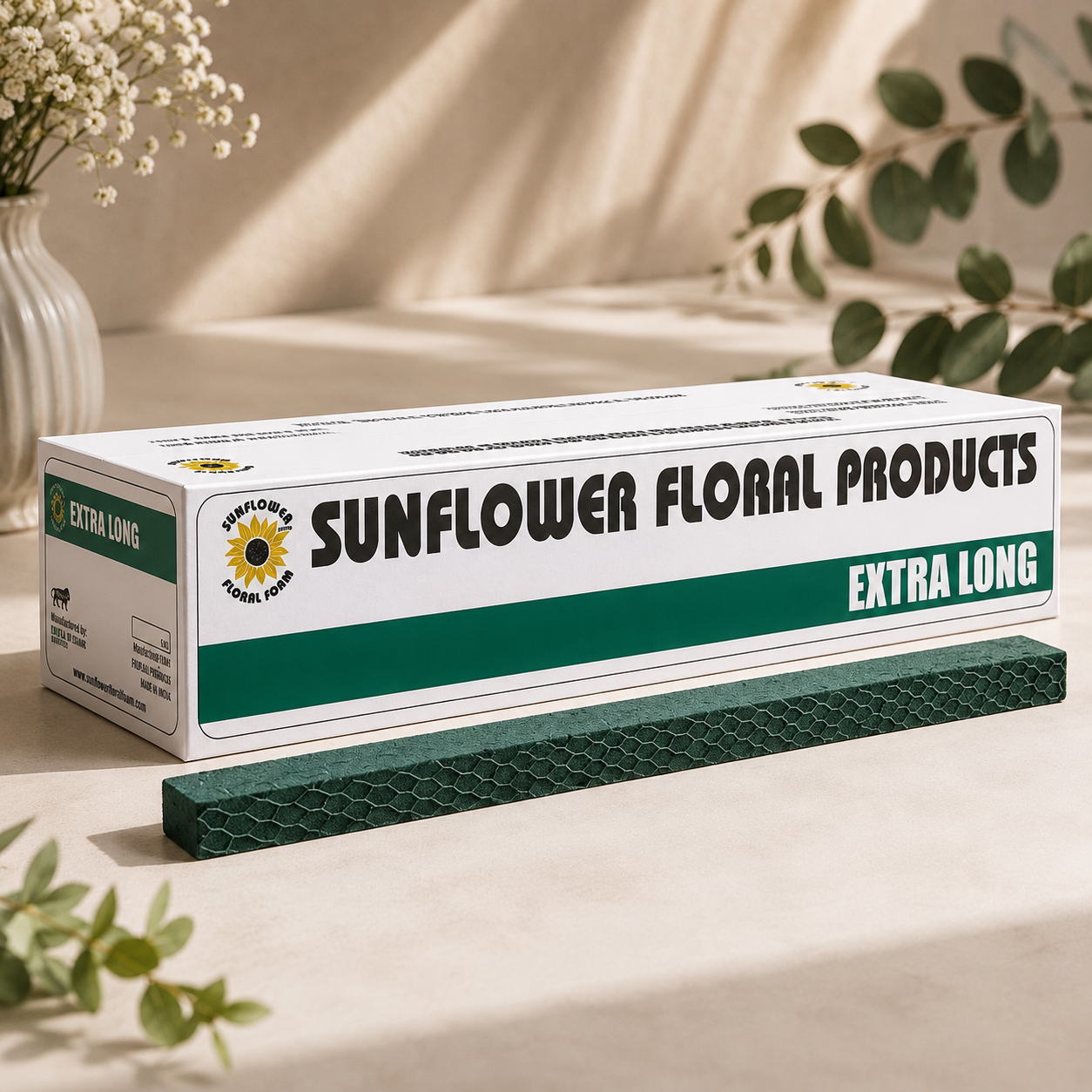 Extra-Long Floral Foam with Mesh