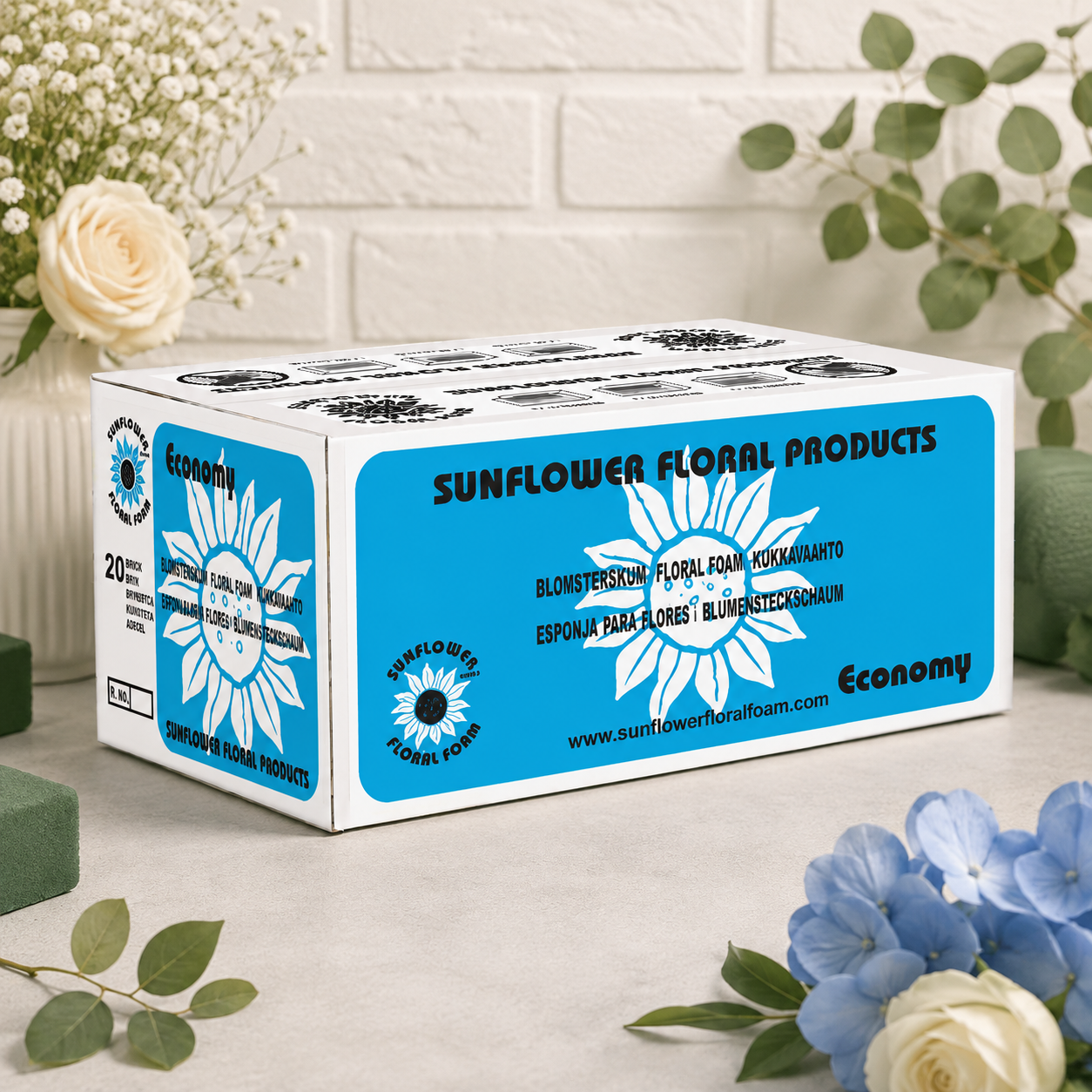 Economy Sunflower Floral Foam