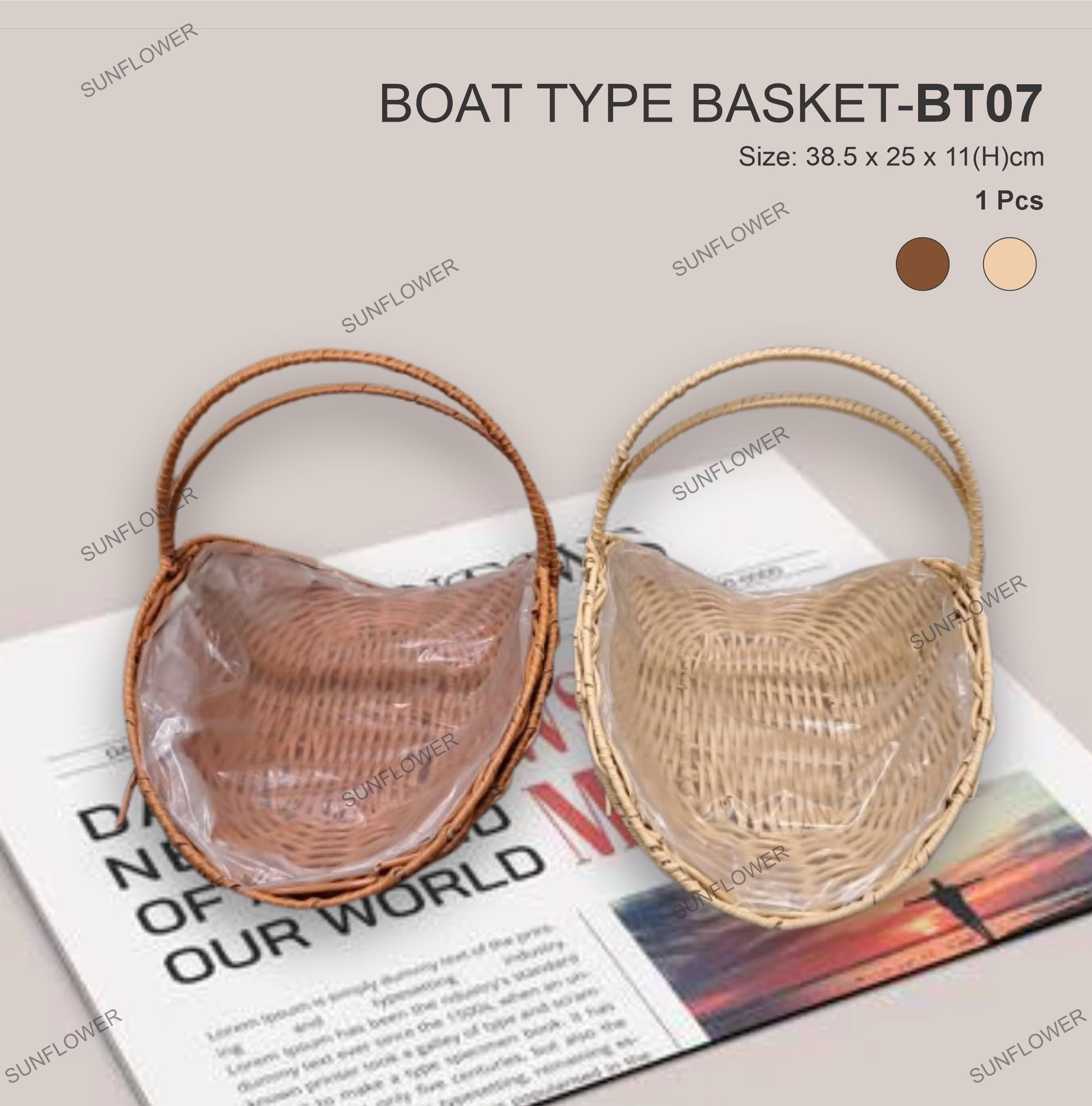 Boat Type Baskets