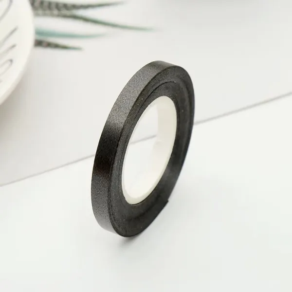 5mm Curling Ribbons "Black"  (5mm x3Mtrs) 100pcs