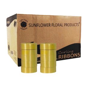 BRIGHT YELLOW CURLING RIBBON 34 YARD