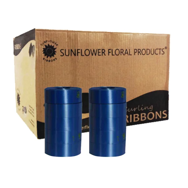 DARK BLUE CURLING RIBBON 34 YARD