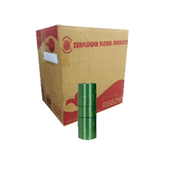 DARK GREEN CURLING RIBBON 12 YARD