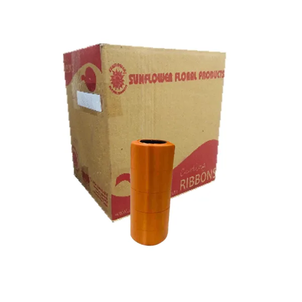 DARK ORANGE CURLING RIBBON 12 YARD