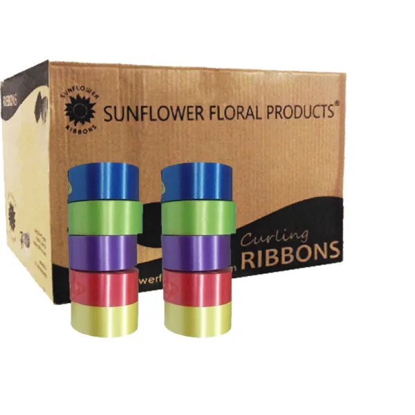 MIX CURLING RIBBON 34 YARD