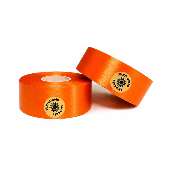 PLASTIC CURLING RIBBON  (5 Pcs) 10 Yards "ORANGE"