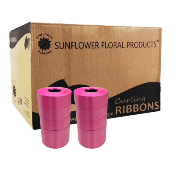 ROSE CURLING RIBBON 34 YARD