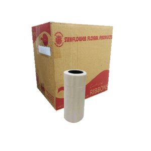 WHITE CURLING RIBBON 12 YARD