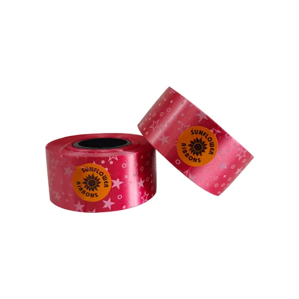 RED HEART PRINT CURLING RIBBON (5 Pcs) 20 Yards