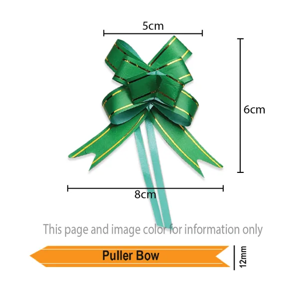 GOLD LINE PULLER BOW 12mm (20 Pkts of 10 Pcs)